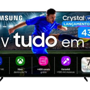 Smart TV 43 Samsung 4K Crystal UN43U8600FGXZD UHD Tizen Bixby 3 HDMI